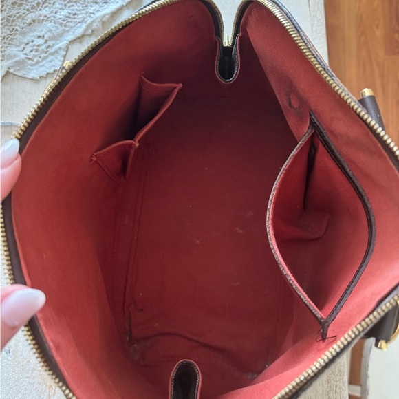 LOUIS VUITTON Alma Damier Ebene
Satchel/Top Handle Bag PM - Picture 14 of 16